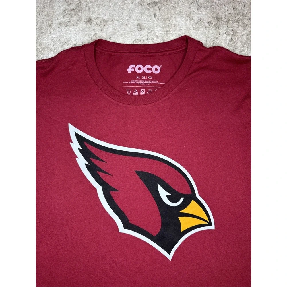 Arizona Cardinals FOCO NFL Men's Long Sleeve XL Shirt NWOT - Picture 2 of 6
